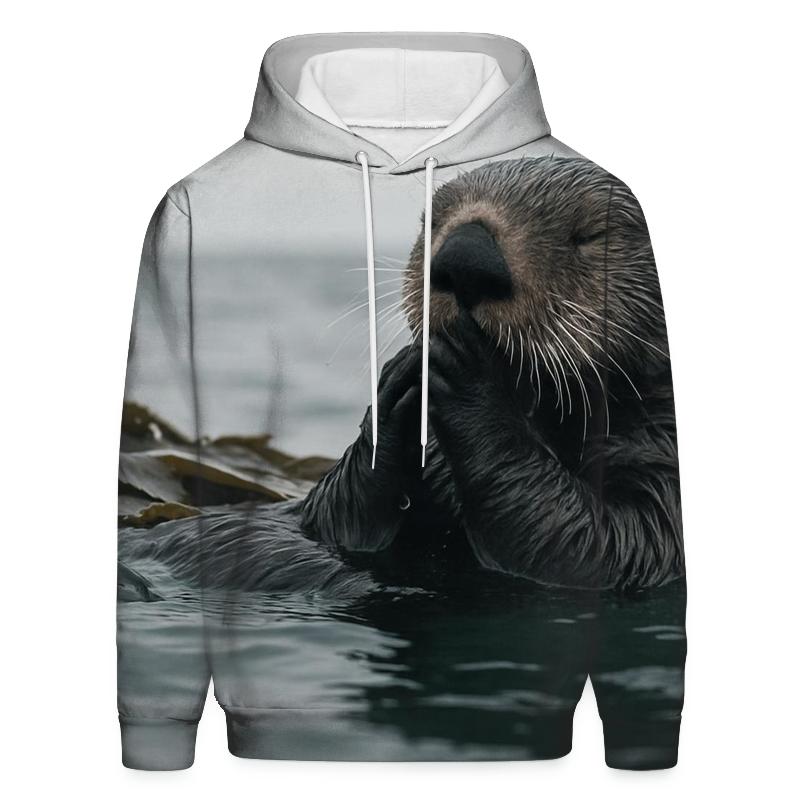 Kelp Edge Patrol Sea Otter hoodie designs