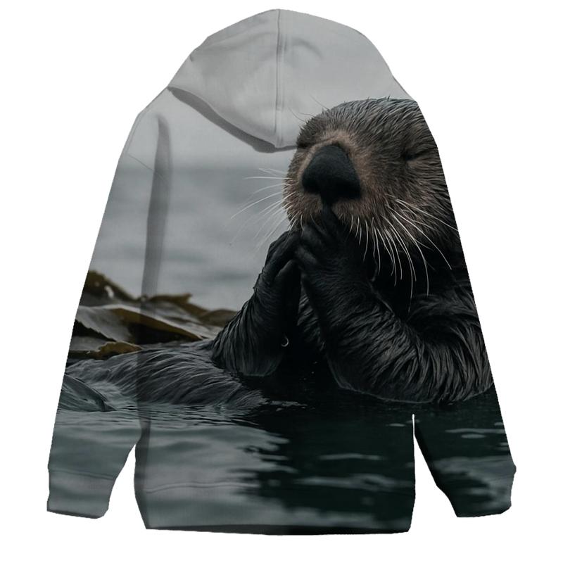 Kelp Edge Patrol Sea Otter hoodie designs