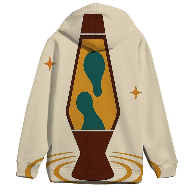Groovy Lava Lamp Silhouette premium hoodies