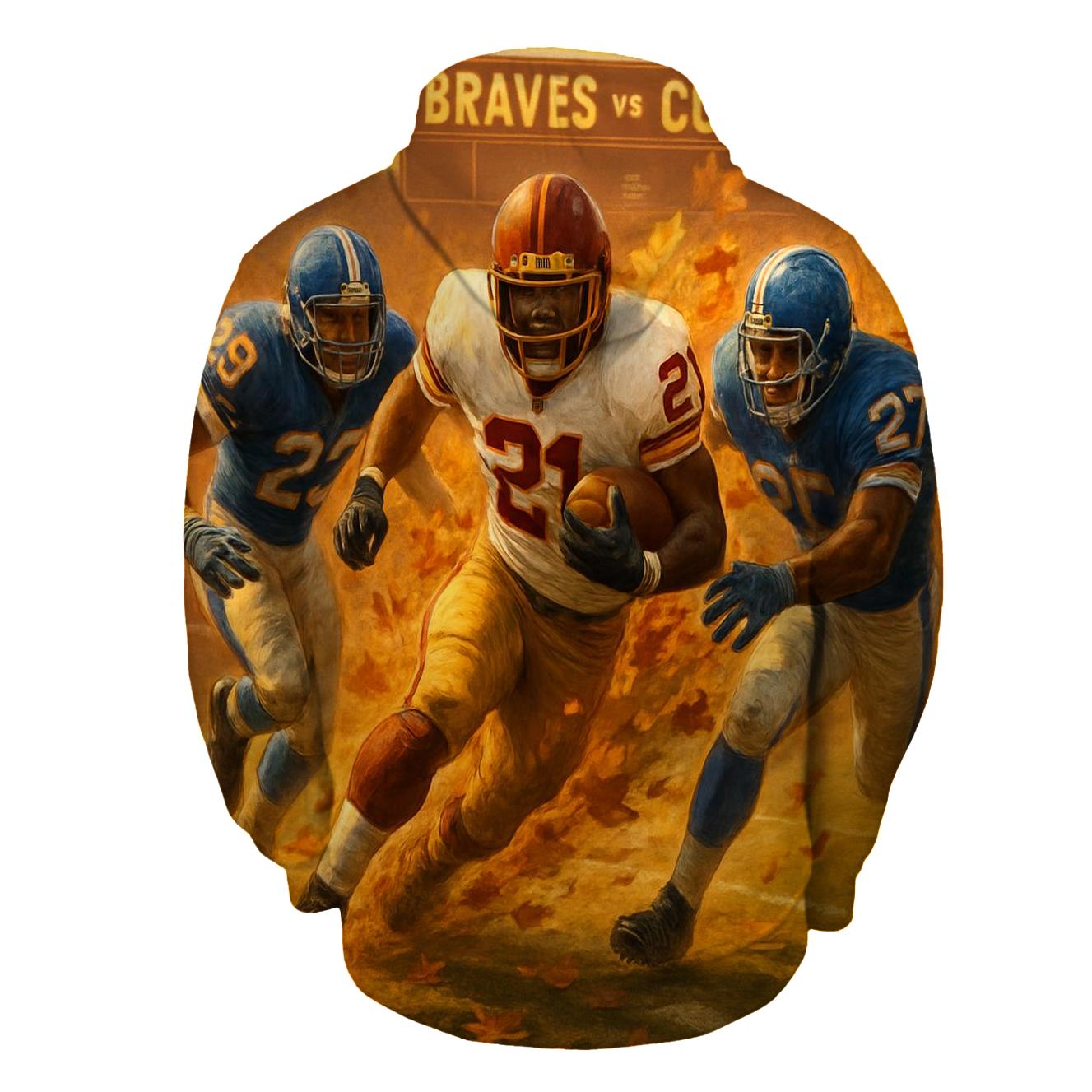 Autumn Leaf Cannon Kickoff Collision lightweight hoodies