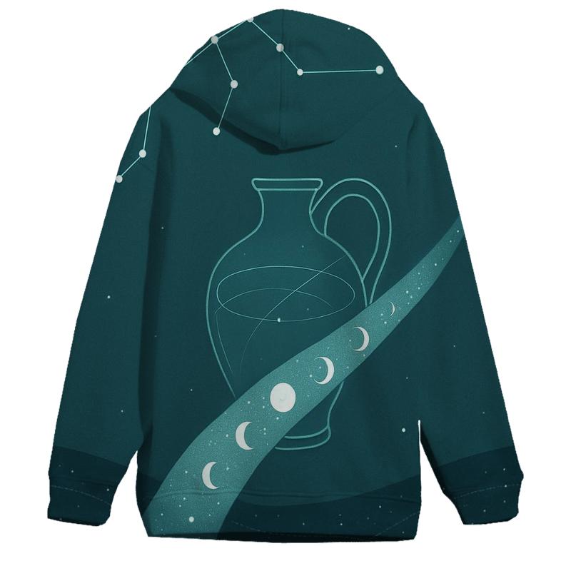 Aquarius Celestial Pouring Vessel hoodie designs