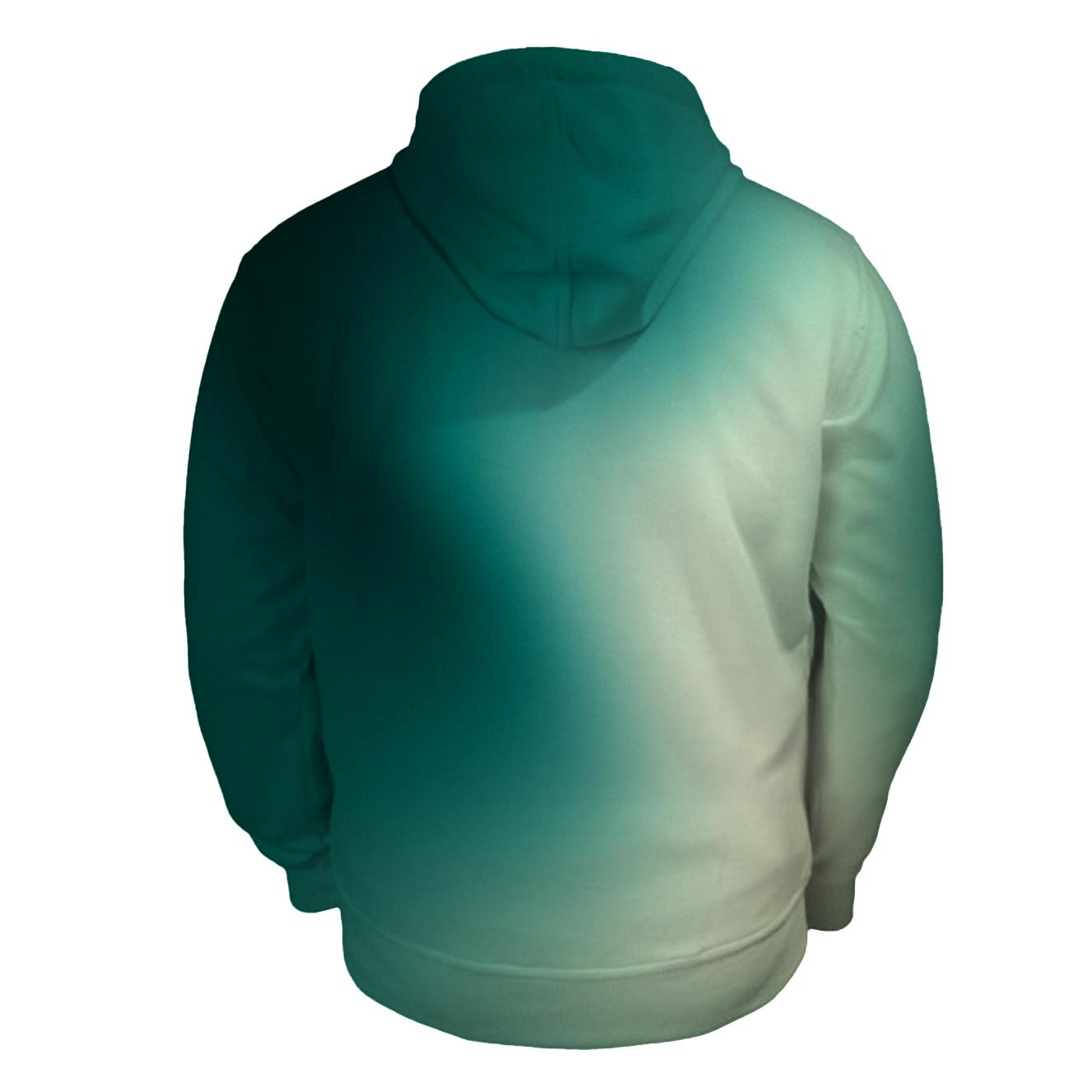 Velvet Jade Fade Gradient hoodie trends