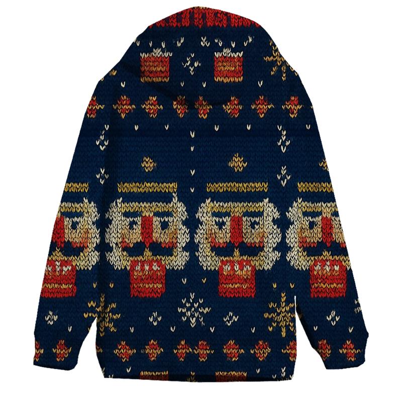 Nutcracker Galaxy Guard Parade Design zip-up hoodies