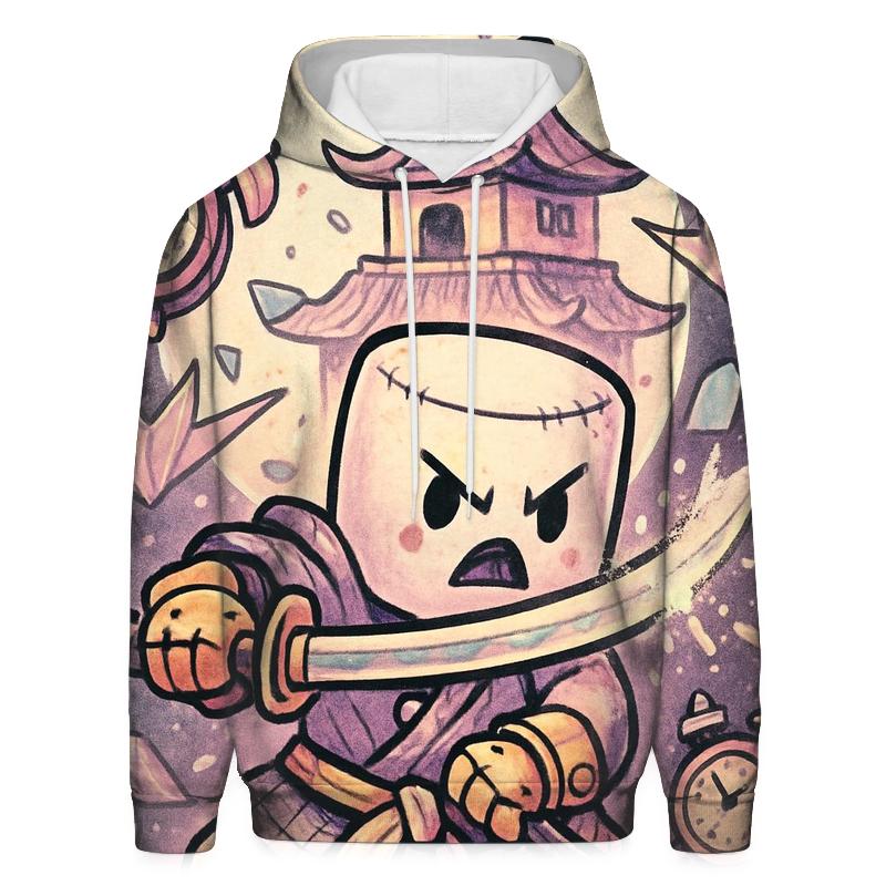 Clockwork Marshmallow Samurai premium hoodies