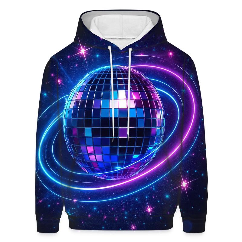 Neon Disco Orbit hoodie styles