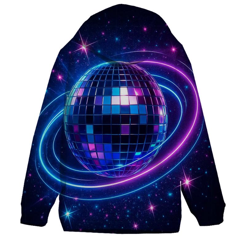 Neon Disco Orbit hoodie styles