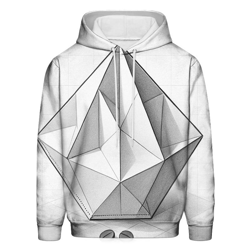 Filter Fold Geometry designer hoodies
