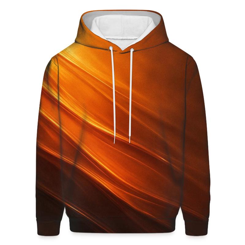 Molten Copper Current Gradient custom hoodies