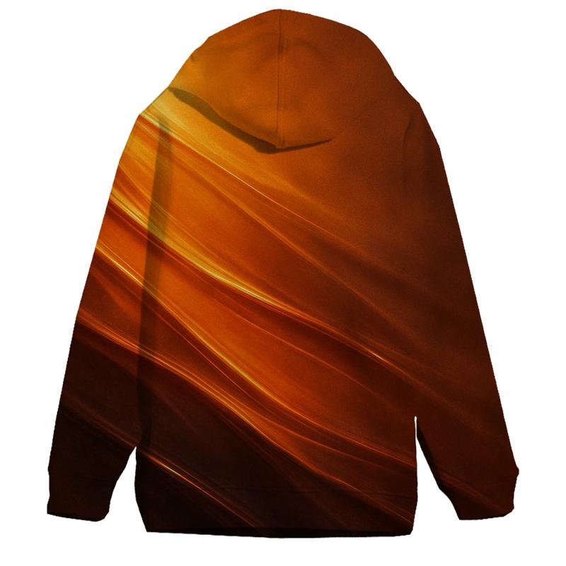 Molten Copper Current Gradient custom hoodies