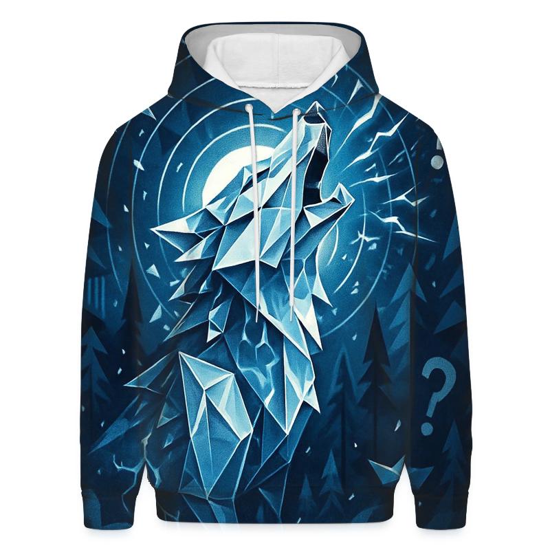 Origami Wolf Storm Choir hoodies fashion