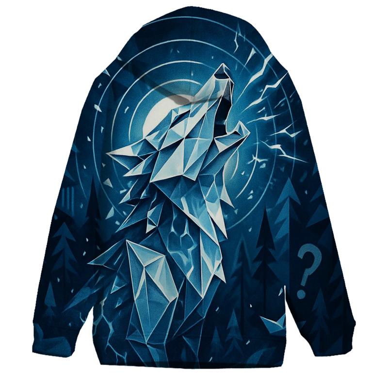 Origami Wolf Storm Choir hoodies fashion
