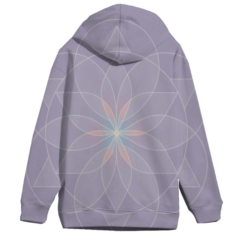 Prism Breath Geometry zip-up hoodies