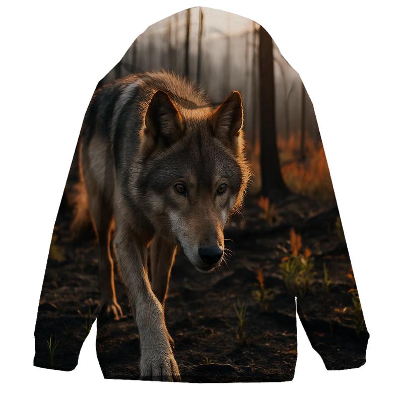 Post Wildfire Regrowth Patrol graphic hoodies