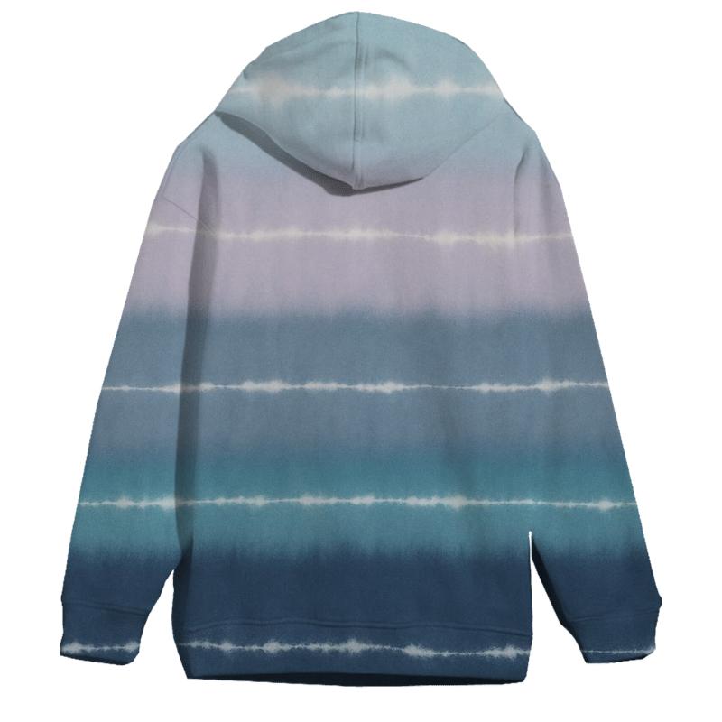 Ice Giant Horizon Stripes Overdye heavyweight hoodies
