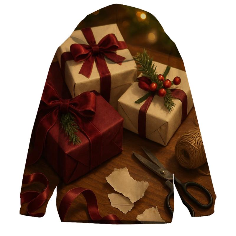 Ribbon Curl Gift Wrapping Table premium hoodies