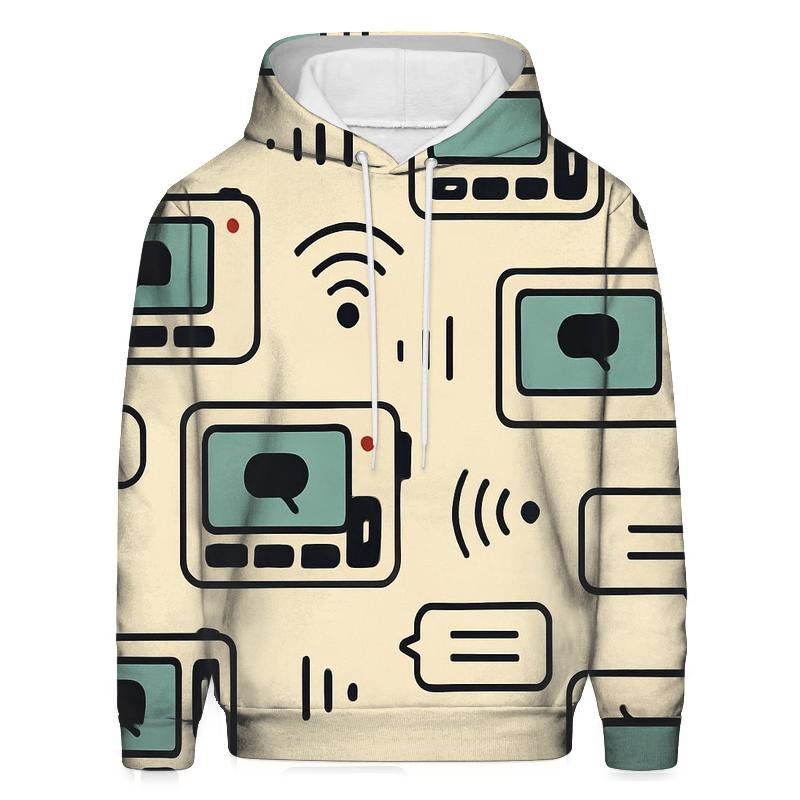Pager Beep Icon Repeat hoodie trends