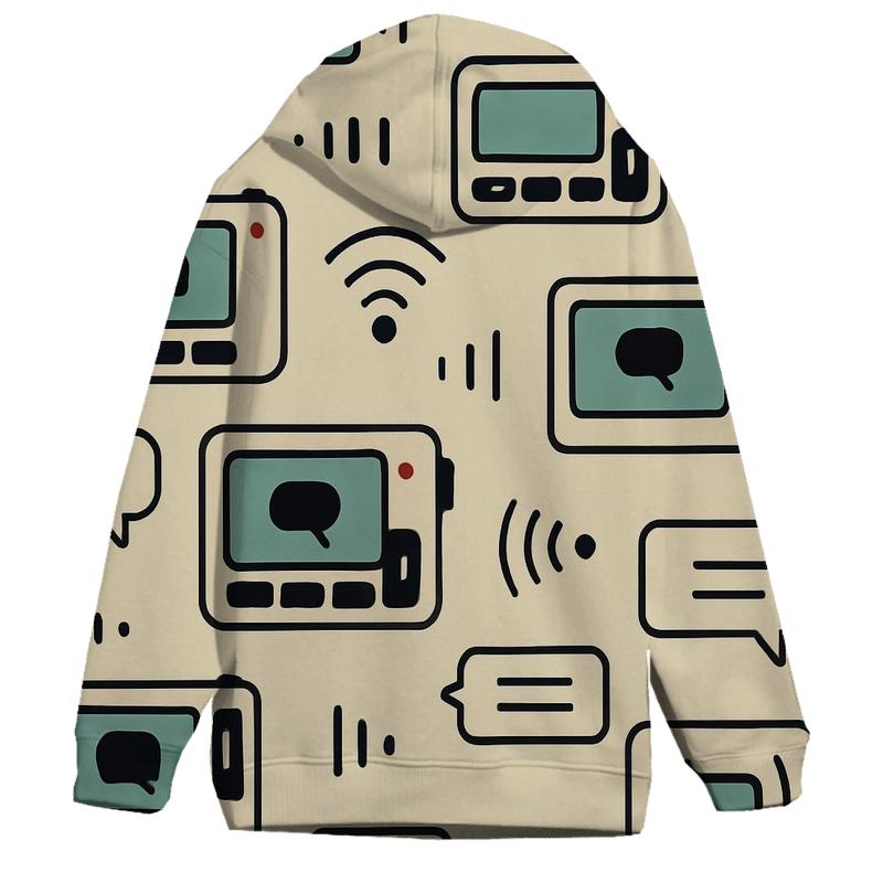 Pager Beep Icon Repeat hoodie trends