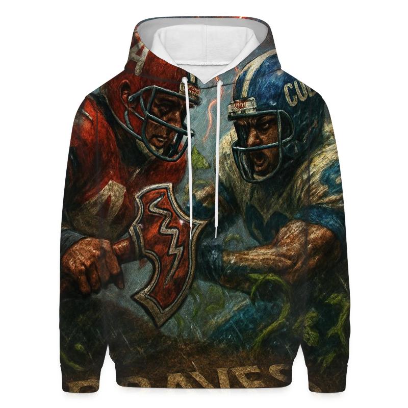 Ivy And Tomahawk Storm Scrimmage premium hoodies