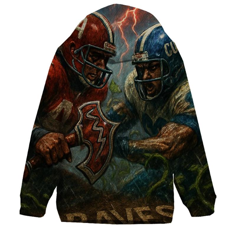 Ivy And Tomahawk Storm Scrimmage premium hoodies