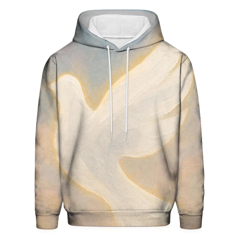 Dove Of Soft Radiance designer hoodies
