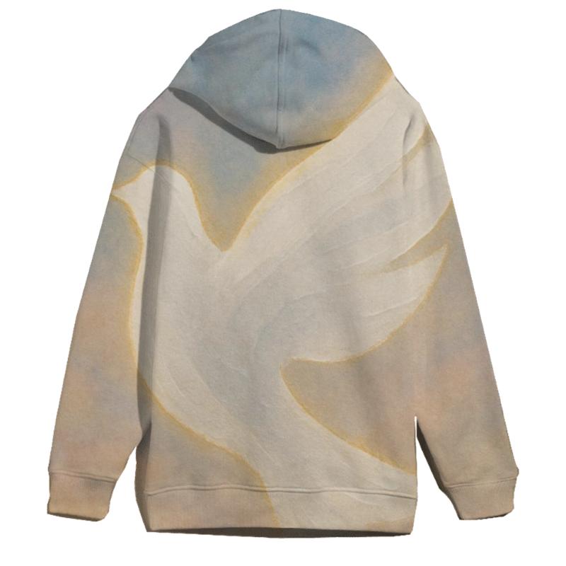 Dove Of Soft Radiance designer hoodies