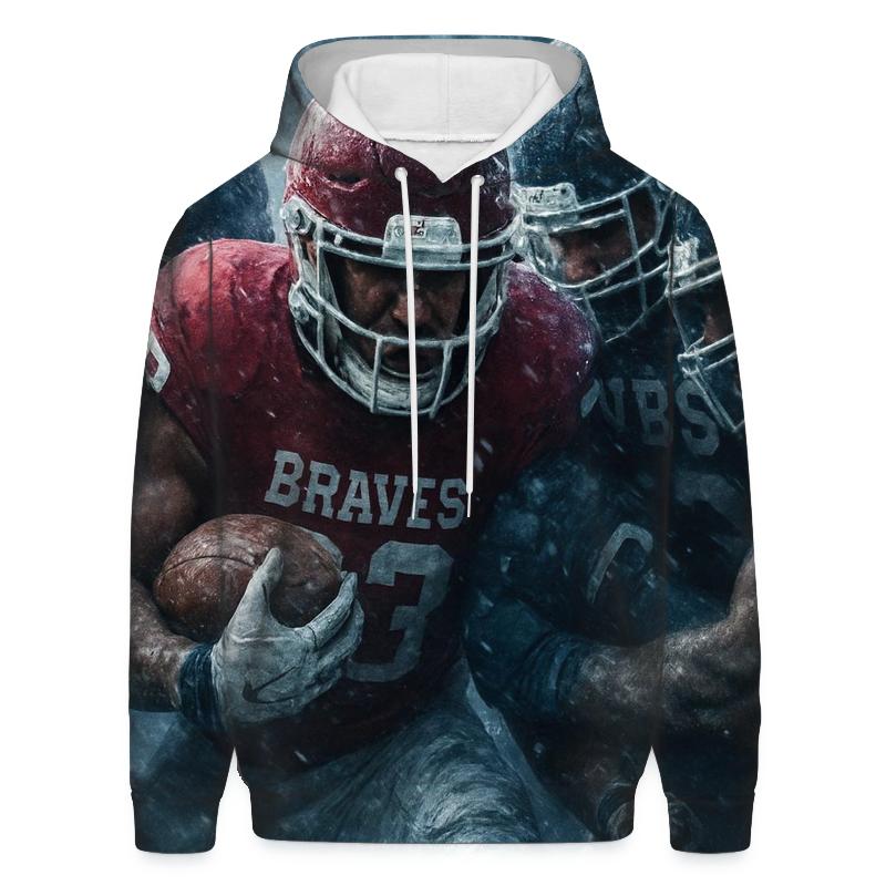 Frozen Wind Tunnel Goal Line Stand pullover hoodies