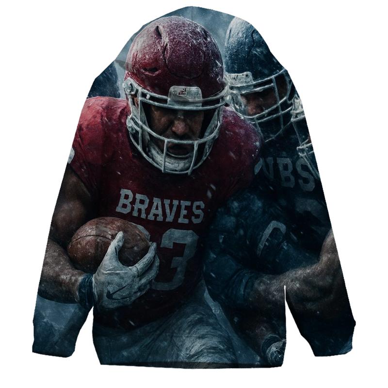 Frozen Wind Tunnel Goal Line Stand pullover hoodies