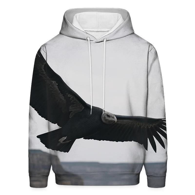Canyon Thermal Spiral California Condor graphic hoodies