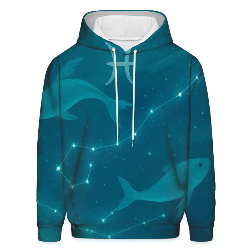 Pisces Dream Current Constellation Weave premium hoodies