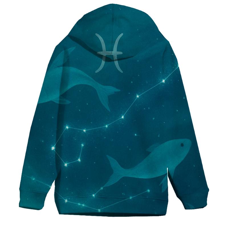 Pisces Dream Current Constellation Weave premium hoodies