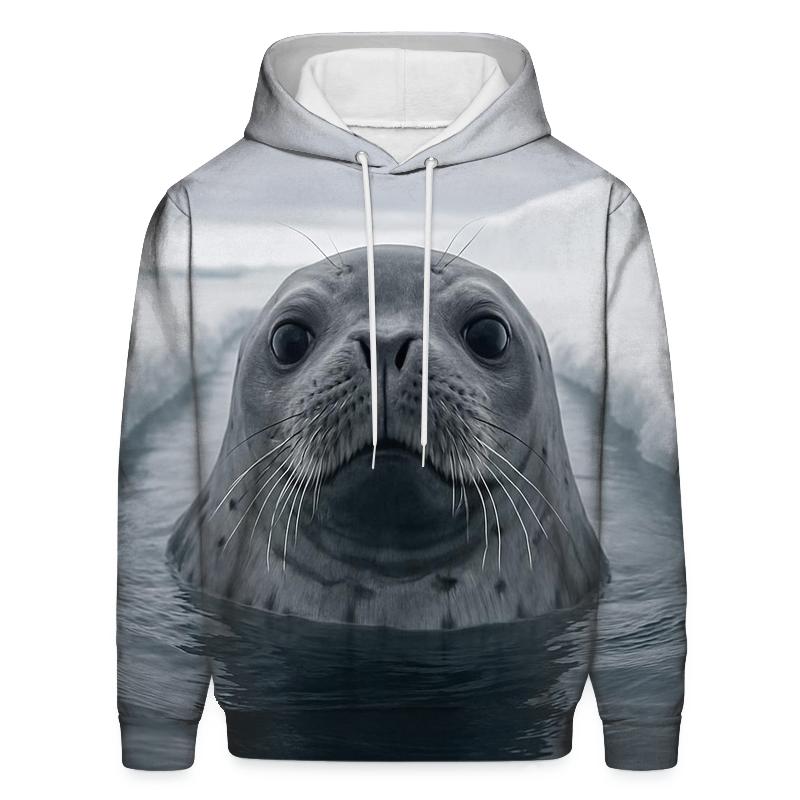 Ice Shelf Breach Weddell Seal hoodies fashion