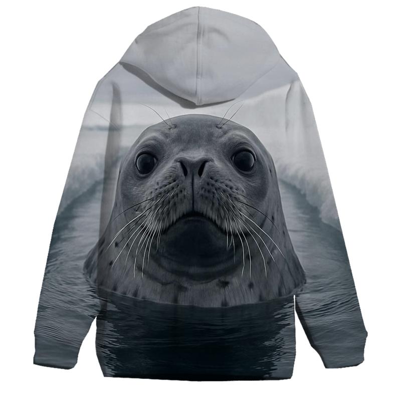 Ice Shelf Breach Weddell Seal hoodies fashion