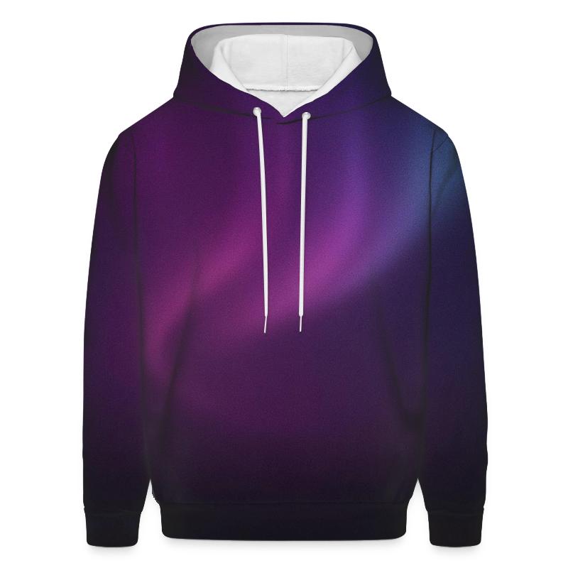 Midnight Plum Aurora Gradient lightweight hoodies