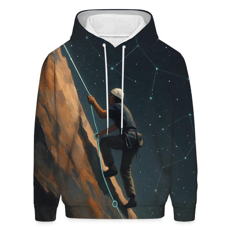 Starlit Mountain Climb hoodie trends