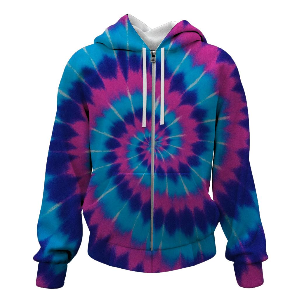 Pulsar Spiral Overdye Vortex designer hoodies