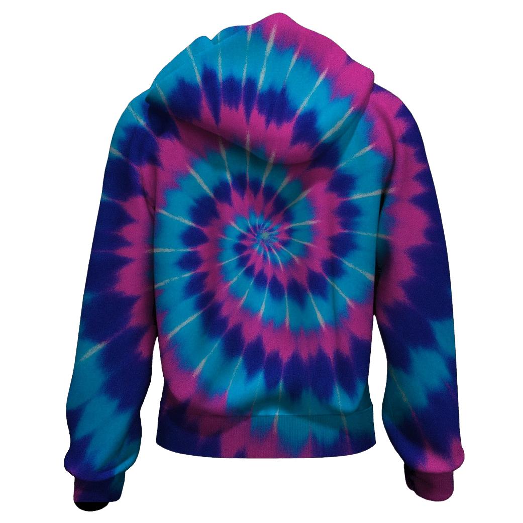 Pulsar Spiral Overdye Vortex designer hoodies