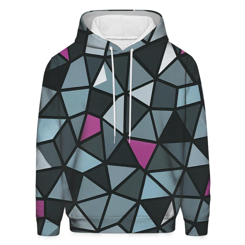 Disco Mirror Shard Mosaic hoodie styles