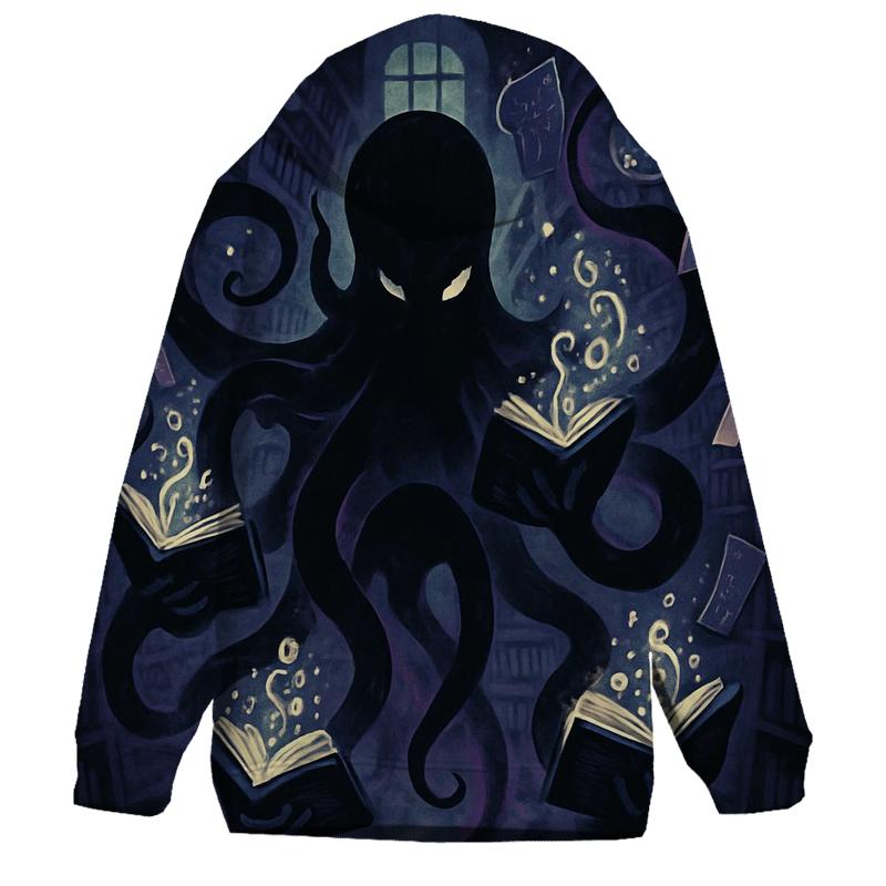 Midnight Library Kraken hoodie designs