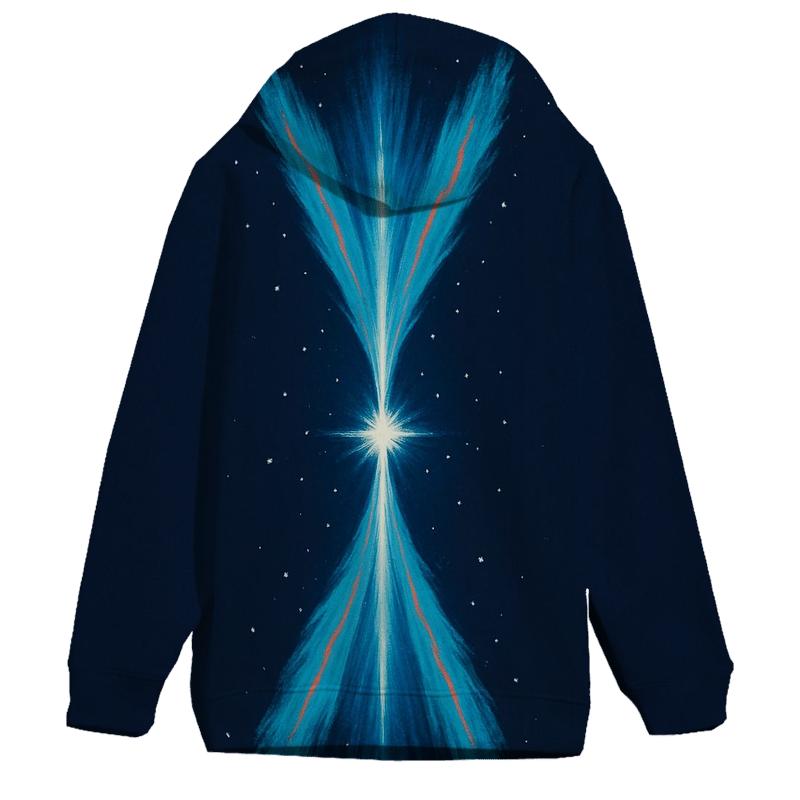 Jet Outflow Twin Plumes graphic hoodies