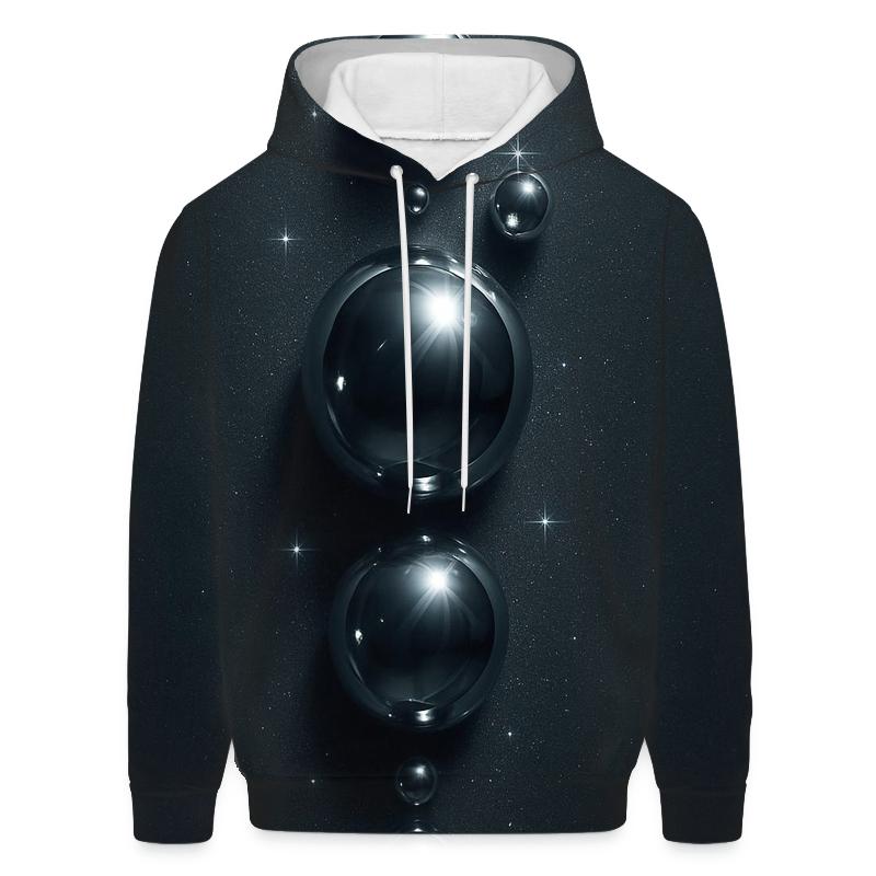 Chrome Orb Cascade custom hoodies