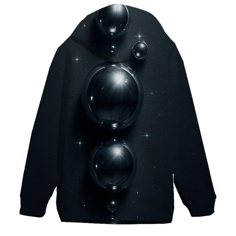 Chrome Orb Cascade custom hoodies