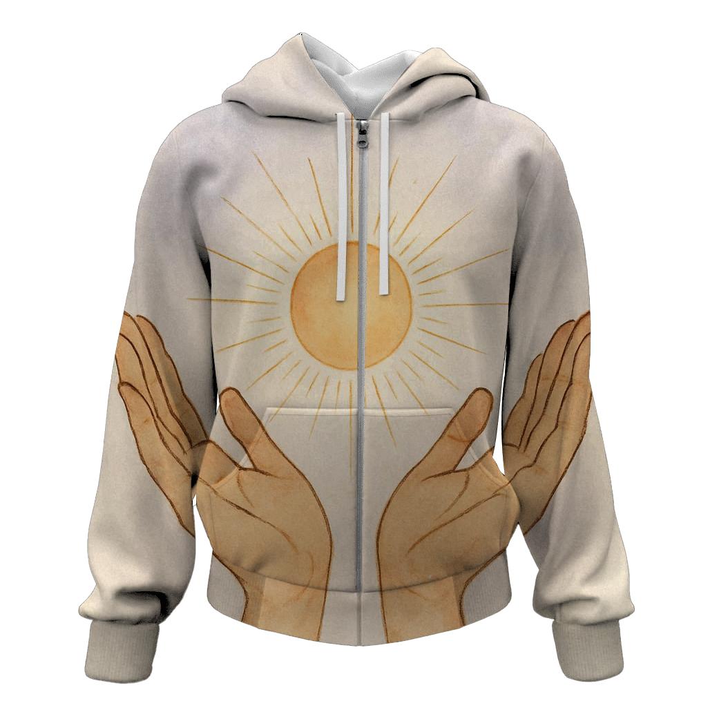Hands Of Dawn Offering hoodies fashion
