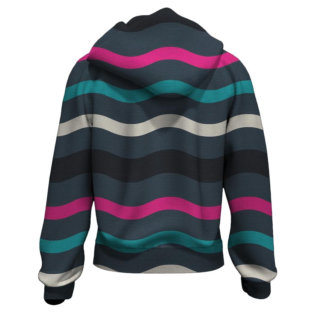 VHS Tracking Wave Stripes hoodie designs