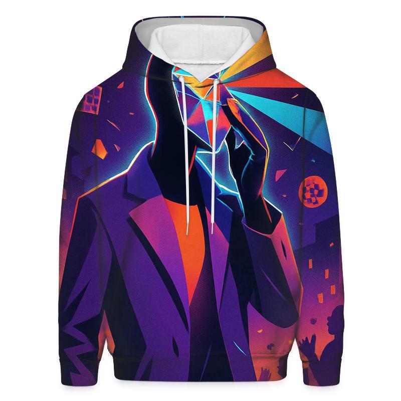 Prism Mask Parade embroidered hoodies