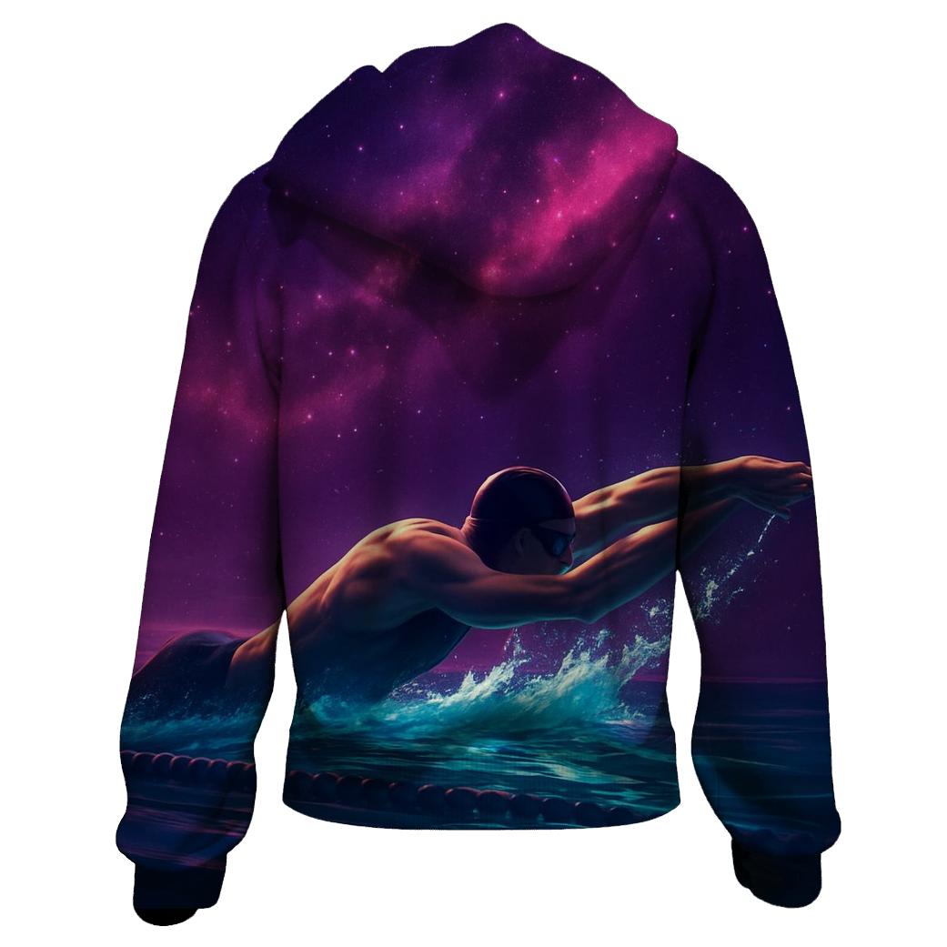 Nebula Swim Freestyle heavyweight hoodies