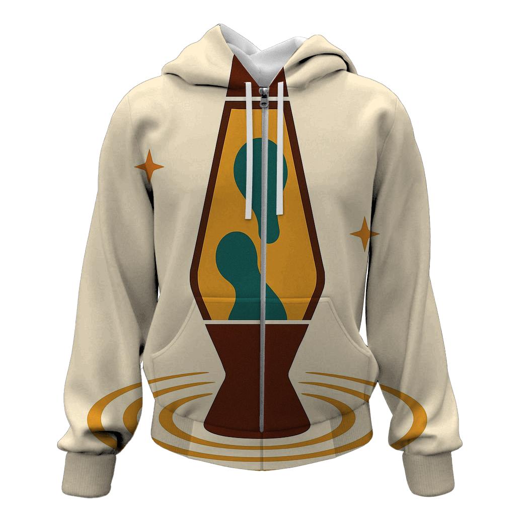 Groovy Lava Lamp Silhouette hoodie trends