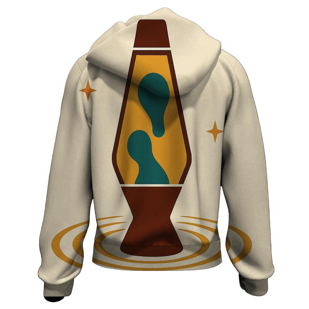 Groovy Lava Lamp Silhouette hoodie trends