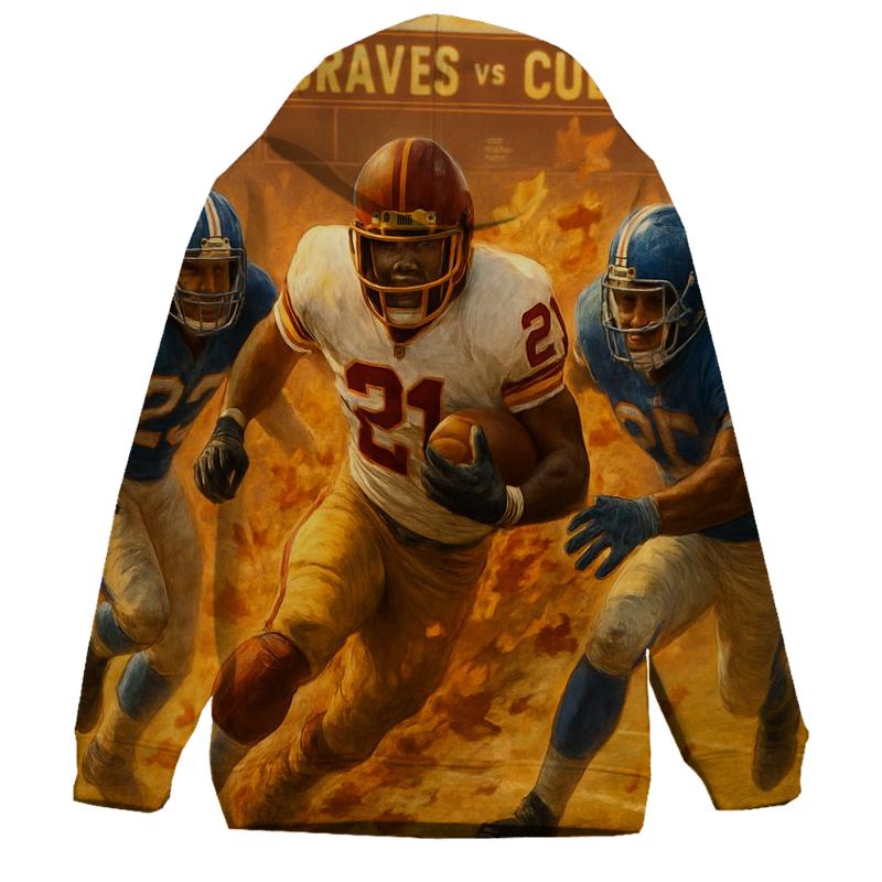 Autumn Leaf Cannon Kickoff Collision premium hoodies