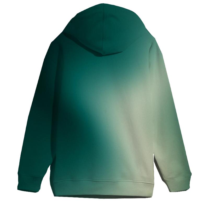 Velvet Jade Fade Gradient custom hoodies
