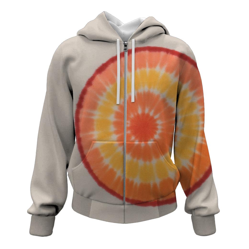 Bullseye Planetary Rings Offset graphic hoodies